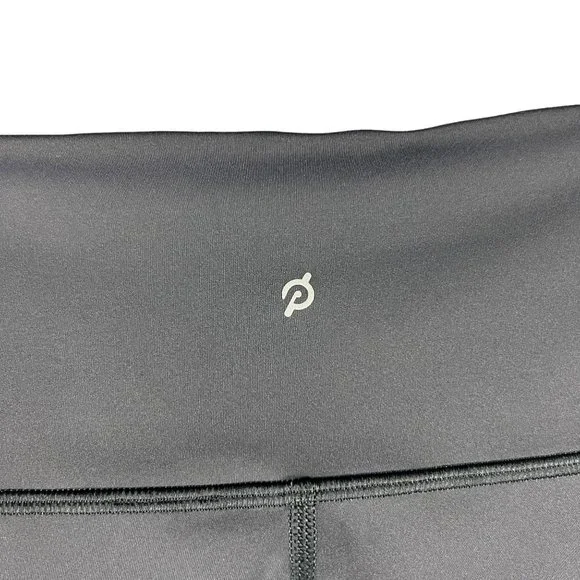 Peloton Women's Move Scalloped Hem High Rise Crop Leggings Black Size L HO121 - Picture 9 of 11